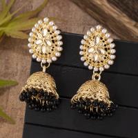 Glass Seed Beads Earring, Zinc Alloy, with Seedbead, plated, fashion jewelry & for woman 