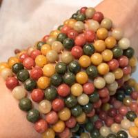 Single Gemstone Beads, Fukurokuju, polished, DIY Approx 38-40 cm 