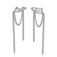 Fashion Fringe Серьги, Латунь, ювелирные изделия моды & Женский, 64mm, продается Пара