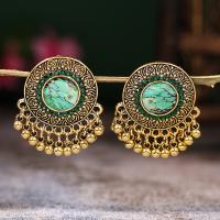 Zinc Alloy Rhinestone Stud Earring, plated, fashion jewelry & for woman & with rhinestone 