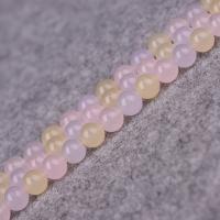 Single Gemstone Beads, Natural Stone, Round, DIY Approx 38-39 cm 