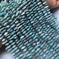 Single Gemstone Beads, Larimar, polished, DIY, 10mm Approx 38-40 cm 