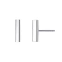 Stainless Steel Stud Earring, 316L Stainless Steel, Rectangle, Vacuum Ion Plating, fashion jewelry & for woman nickel, lead & cadmium free 