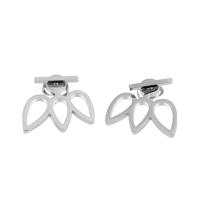 Stainless Steel Stud Earring, 316L Stainless Steel, fashion jewelry & for woman & hollow, original color, nickel, lead & cadmium free 