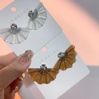 Acrylic Stud Earring, Zinc Alloy, with Acrylic, plated, for woman 