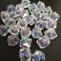 Plating Acrylic Beads, UV plating, DIY 16mm, Approx 