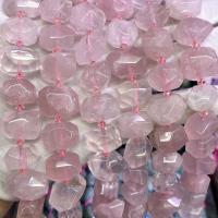 Natural Rose Quartz Beads, DIY, pink Approx 39 cm 