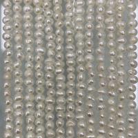 Potato Cultured Freshwater Pearl Beads, DIY, white, 3-4mm Approx 37 cm 