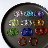 Harz Finger Ring, mit Acryl, Modeschmuck, keine, 27mm, ca. 100PCs/Tasche, verkauft von Tasche