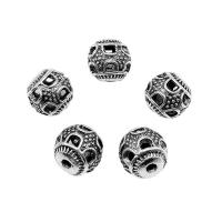 Zinc Alloy Spacer Beads, antique silver color plated, DIY Approx 2mm, Approx 