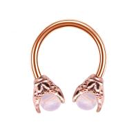 Bijoux de Piercing nez en acier inoxydable, acier inoxydable 316L, bijoux de mode, plus de couleurs à choisir, 1.2u00d710mm, Vendu par PC