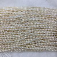 Potato Cultured Freshwater Pearl Beads, DIY, white, 5-6mm Approx 37 cm 