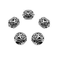 Zinc Alloy Spacer Beads, antique silver color plated, DIY Approx 5mm, Approx 