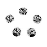 Zinc Alloy Spacer Beads, antique silver color plated, DIY Approx 5mm, Approx 