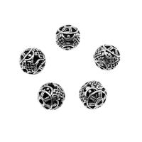 Zinc Alloy Spacer Beads, antique silver color plated, DIY Approx 2mm, Approx 