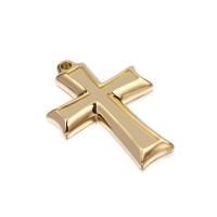 Stainless Steel Cross Pendants, 304 Stainless Steel, Vacuum Ion Plating, DIY 