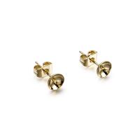 Stainless Steel Earring Stud Component, 304 Stainless Steel, Vacuum Ion Plating, DIY 