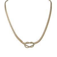 Edelstahl Schmuck Halskette, 304 Edelstahl, mit Verlängerungskettchen von 2inch, 14 K vergoldet, Modeschmuck & unisex, Länge:ca. 19.3 ZollInch, verkauft von PC