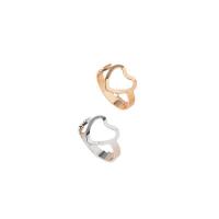 Zinc Alloy Finger Ring, plated, 2 pieces & fashion jewelry & for woman, two different colored, 18mm 