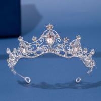 Bridal Tiaras, Zinc Alloy, plated, fashion jewelry & for woman & with rhinestone 