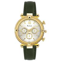 Reloj Wrap, Cuero de PU, con Vidrio & acero inoxidable 304 & aleación de zinc, chapado en color dorado, movimiento chino & para mujer, más colores para la opción, 35x8mm, longitud:aproximado 235 mm, Vendido por UD