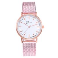 Reloj Wrap, Cuero de PU, con Vidrio & acero inoxidable 304 & aleación de zinc, Esférico, chapado en color rosa dorada, Joyería & movimiento chino & para mujer, más colores para la opción, 36x9mm, longitud:aproximado 23 cm, Vendido por UD