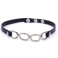 Mode Choker Halskette, PU Leder, Einstellbar & Modeschmuck, verkauft von PC