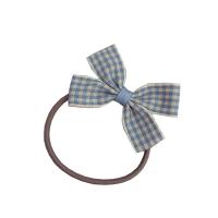 Support de queue de cheval, tissu, Noeud papillon, bijoux de mode & pour les enfants, bleu, 60mm, Vendu par PC