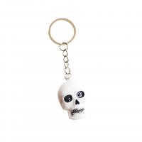 Resin Key Chain, Zinc Alloy, with Resin, Halloween Design & multifunctional 