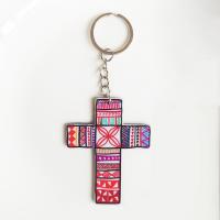 Acrylic Key Chain, Zinc Alloy, with Acrylic, multifunctional 