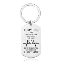 Stainless Steel Key Chain, 304 Stainless Steel, fashion jewelry 