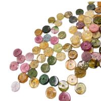 Perles de Tourmaline naturels, DIY, multicolore, 7-7.5mm, Vendu par PC