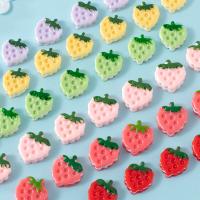 Mobile Phone DIY Decoration, Resin, Strawberry 