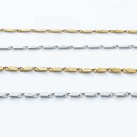 Titanium Steel Chain Necklace, Vacuum Ion Plating, fashion jewelry & Unisex nickel, lead & cadmium free Approx 55 cm 