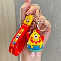 Plastic Key Chain, Zinc Alloy, with Soft PVC, cute & multifunctional 