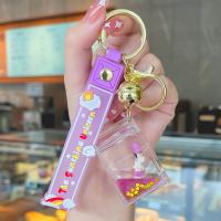 Acrylic Key Chain, Zinc Alloy, with Acrylic, cute & multifunctional 