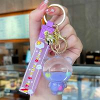 Acrylic Key Chain, Zinc Alloy, with Acrylic, cute & multifunctional 