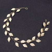 Headband, Iron, Leaf, fashion jewelry & for woman 350mm 