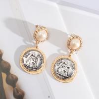 Fashion Zinc Alloy Jewelry Sets, with Plastic Pearl, plated, fashion jewelry & for woman Approx 23.62 Inch 