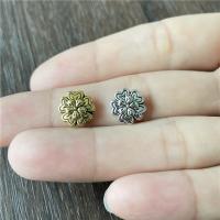 Zinc Alloy Spacer Beads, Flower, plated, vintage & DIY 