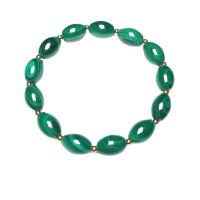 Pulsera de malaquita, Malachita, para mujer, verde, longitud:aproximado 38 cm, Vendido por UD