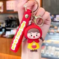 Plastic Key Chain, Soft PVC, with Zinc Alloy, fashion jewelry & multifunctional 