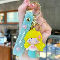 Plastic Key Chain, Soft PVC, with Zinc Alloy, fashion jewelry & multifunctional 