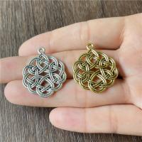 Zinc Alloy Hollow Pendants, plated, vintage & DIY 