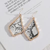 Zinc Alloy Drop Earring, fashion jewelry & for woman 