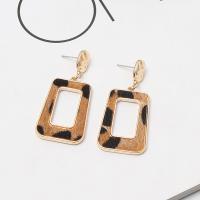 Zinc Alloy Drop Earring, fashion jewelry & for woman & hollow 