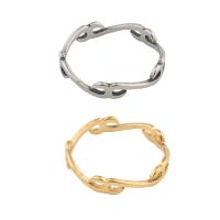 Edelstahl Fingerring, 304 Edelstahl, plattiert, unisex, keine, Größe:6.5, verkauft von PC