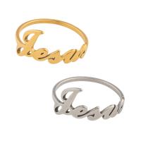 Edelstahl Fingerring, 304 Edelstahl, plattiert, unisex, keine, Größe:6.5, verkauft von PC