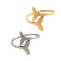 Edelstahl Fingerring, 304 Edelstahl, plattiert, unisex, keine, Größe:6.5, verkauft von PC