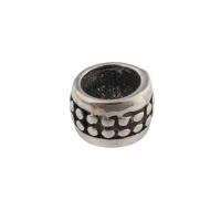 Stainless Steel Large Hole Beads, 304 Stainless Steel, plated, DIY, original color Approx 8mm 